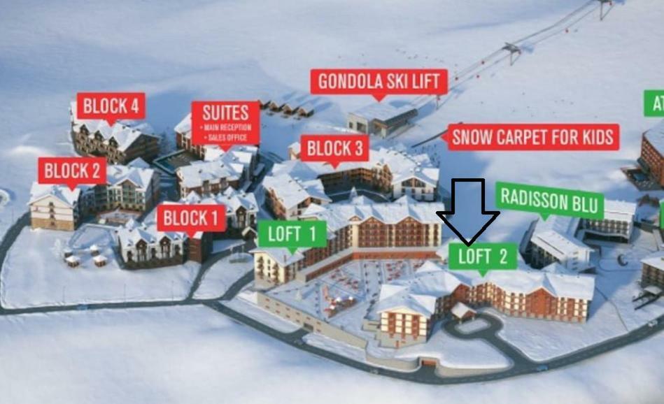 New Gudauri Loft 2 - "Mano", Near Ski Lift Gondola Buitenkant foto